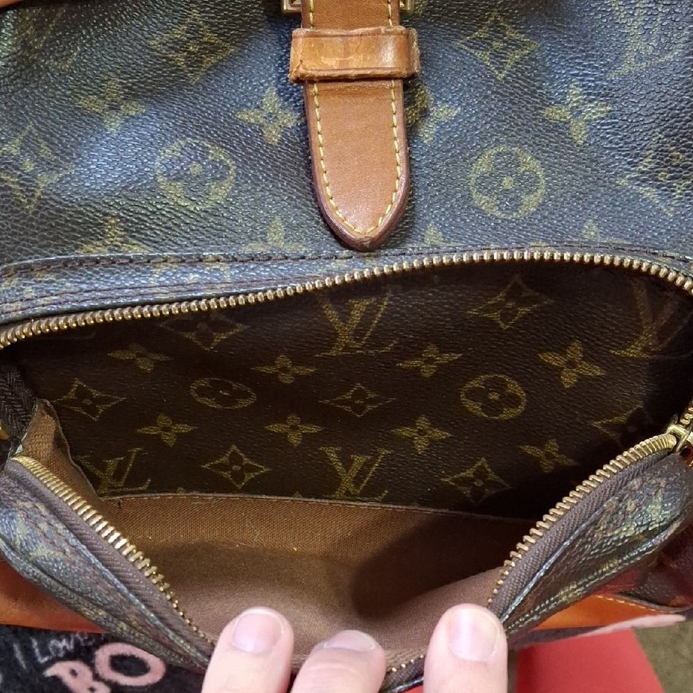 Louis Vuitton Dark Brown Monogram Backpack - Picture 9 of 16